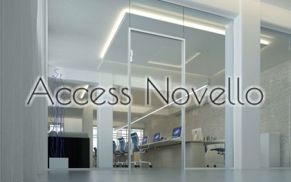 Хидравлична панта Biloba EVO 180°, профил-стъкло, Colcom Group