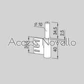 Ос за панта Dorma Studio Rondo и Arcos 