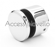 Конектор за стъклен парапет с диаметър Ø 60 mm. Стъкло 21 - 26 mm