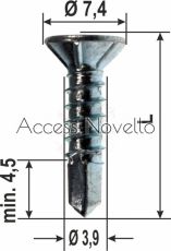 Самопробивен винт 3,9x16 - heicko e-ast GmbH от Аксес Новело